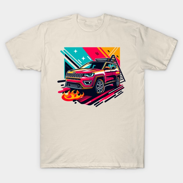 Jeep Compass T-Shirt by Vehicles-Art